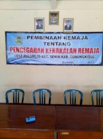 PEMBINAAN REMAJA TENTANG PENCEGAHAN KENAKALAN REMAJA